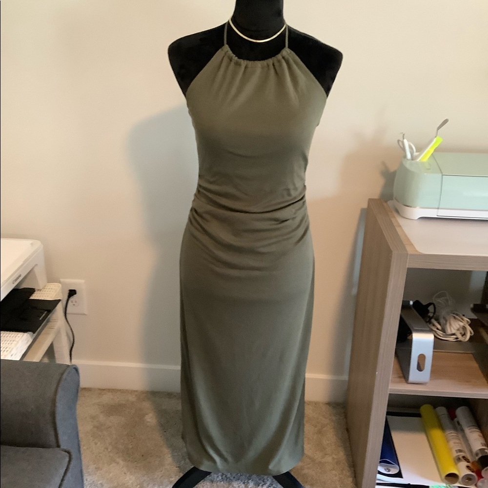 Green dress